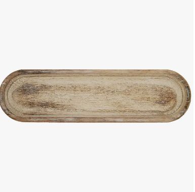 Large Rustic Wood Tray 14 x 4