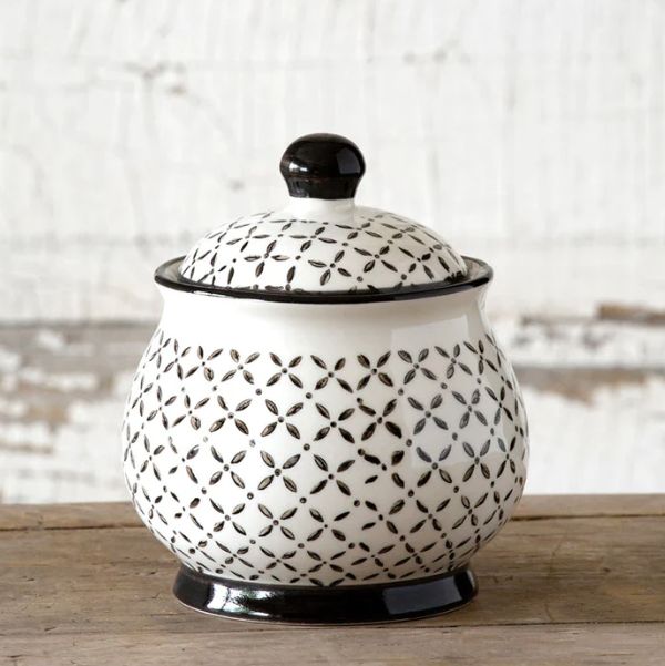 Norden Pattern Sugar Bowl w/Lid