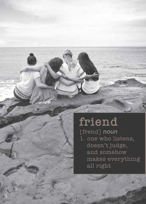 Friend Noun - Friendship
