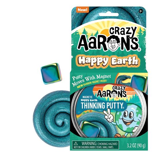 Happy Earth 4" Magnetic Thinking Putty