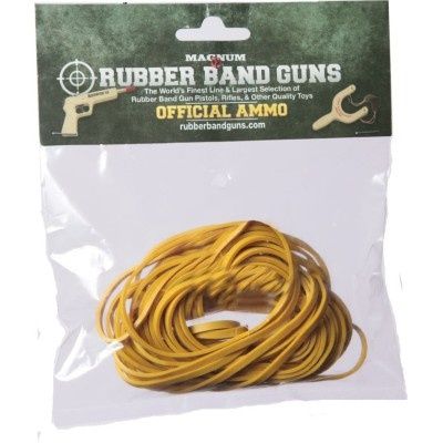 Rubber Band Gun Yellow Ammo 1 oz - Long Pistol/Short Rifle