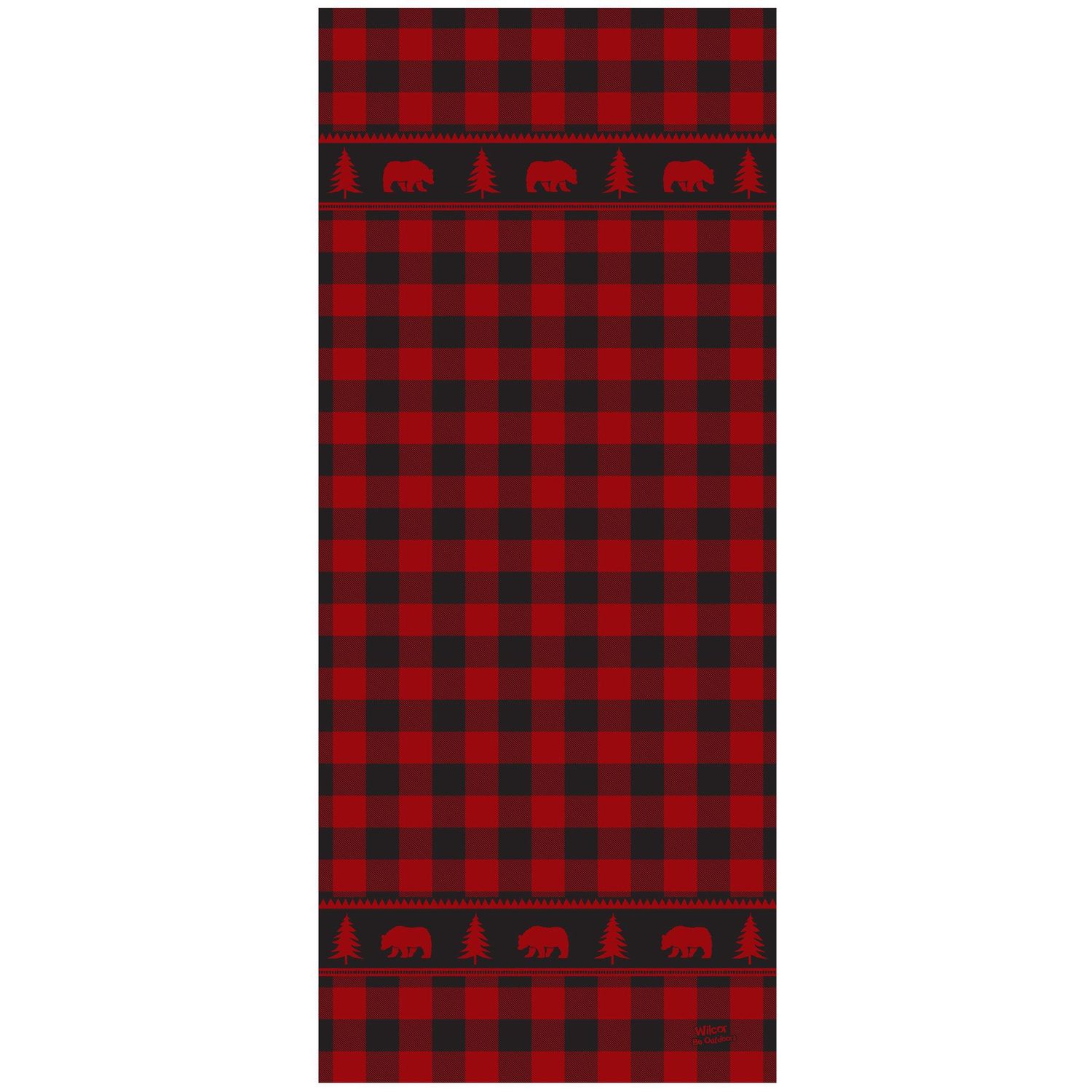 Buffalo Plaid Fleece Sleeping Bag