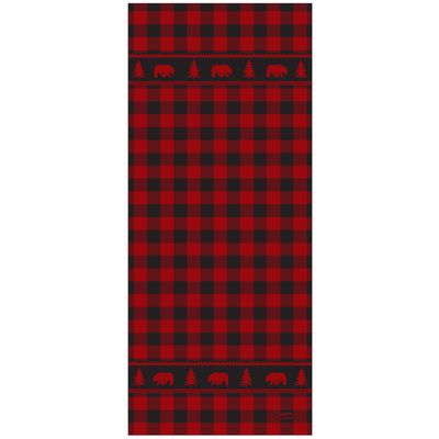 Buffalo Plaid Fleece Sleeping Bag