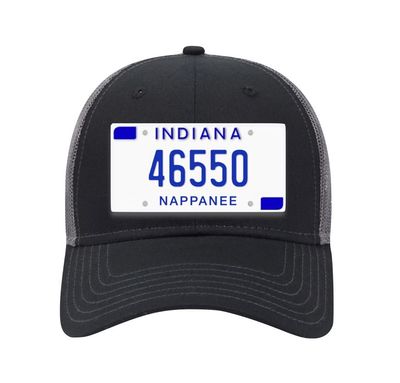Nappanee 46550 Hat Black / Grey