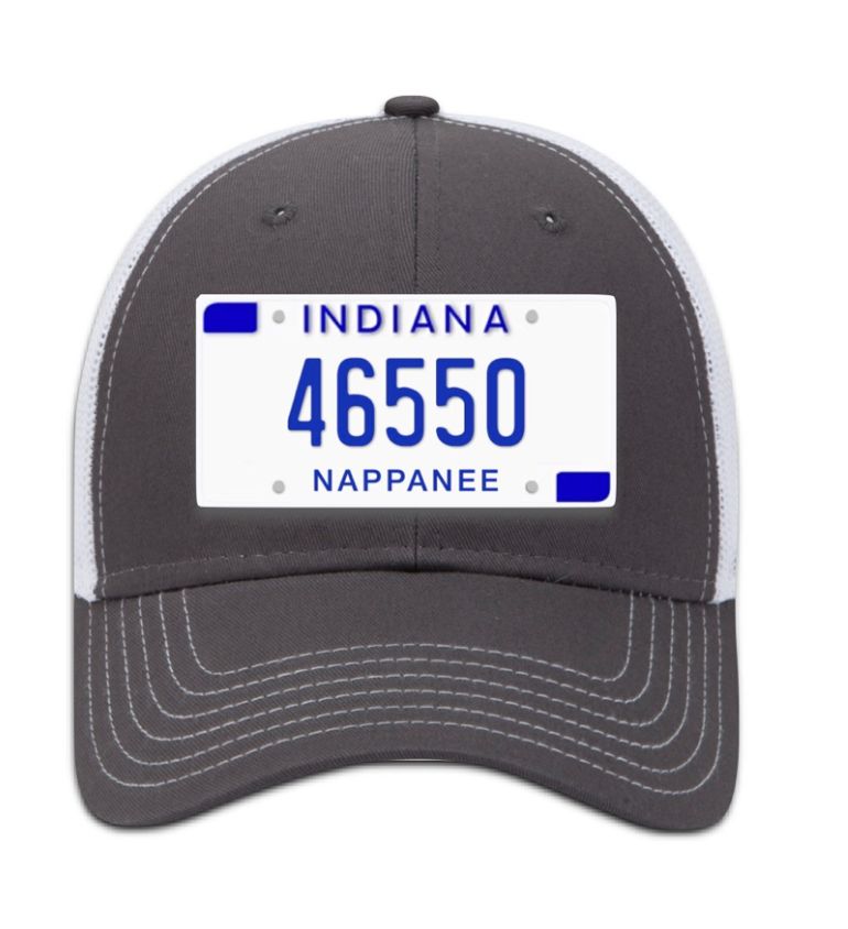 Nappanee 46550 Hat Grey /, Color: Grey / Black