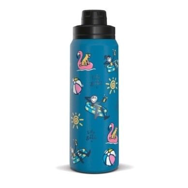 Life is Good Jake &amp; Jackie Stainless Steel Water Bottle