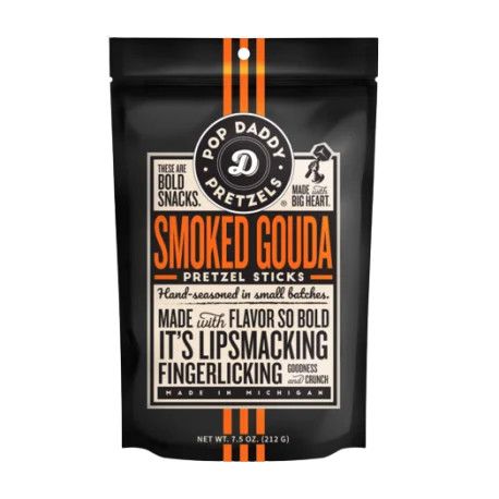 Pop Daddy Smoked Gouda Pretzels