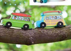 Pull Back: Surfer Van