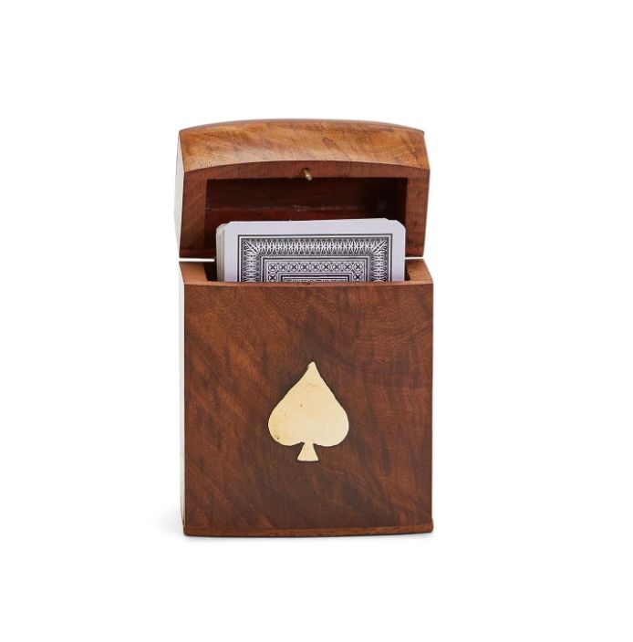 Wood Crafted Playing Card Set