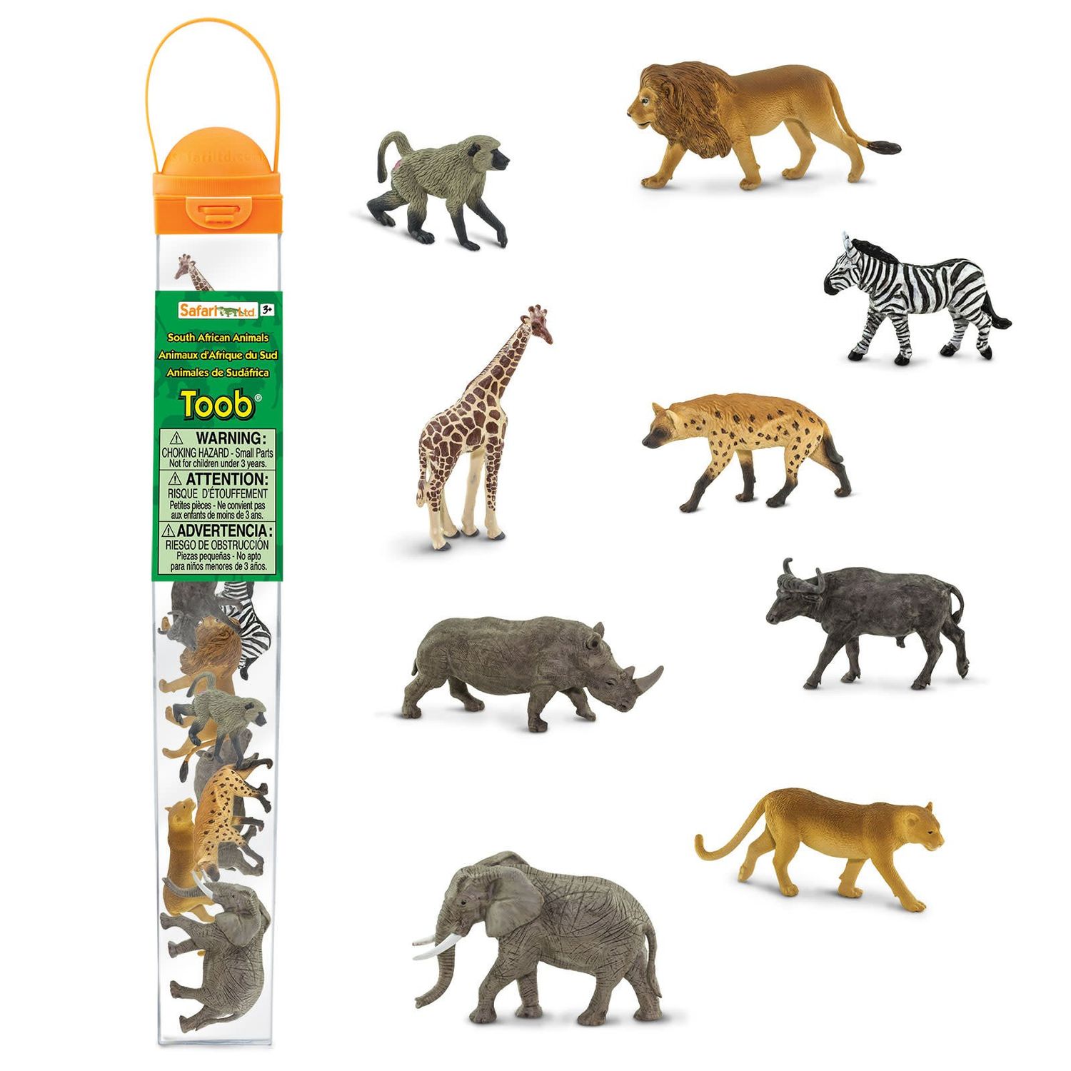 South African Animals Tube