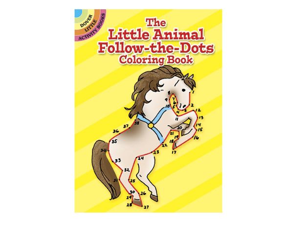 Little Activity Book - Little Animal Follow-the-Dots