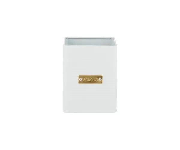 White Utensil Pot