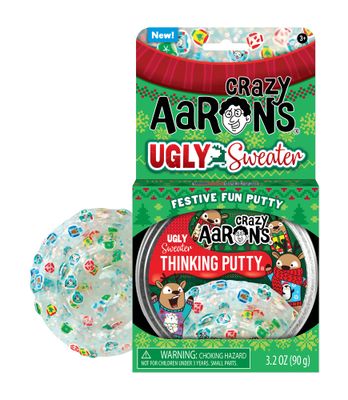Ugly Sweater 4" Thinking Putty