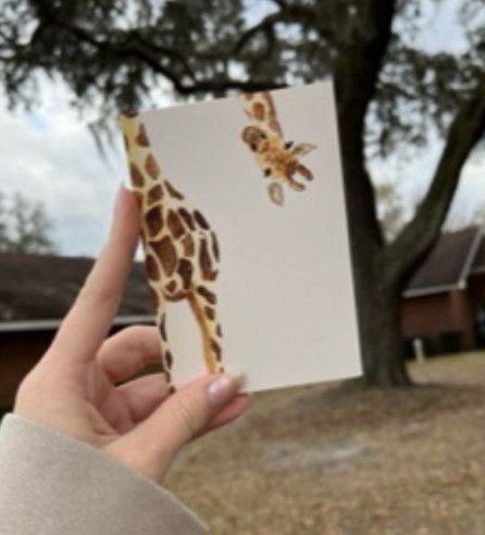 Giraffe Card