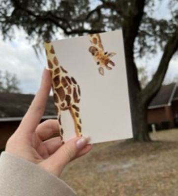 Giraffe Card