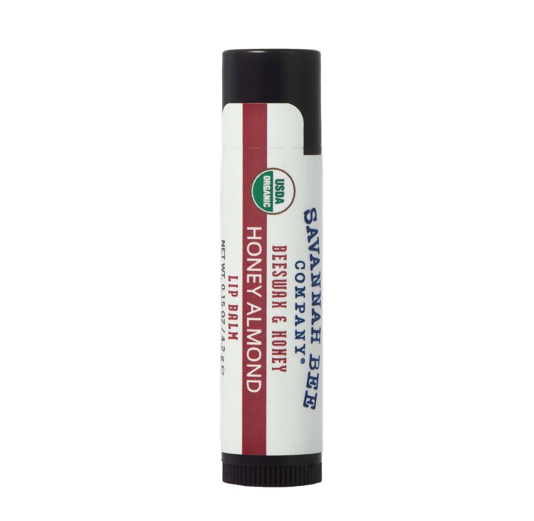 Savannah Bee Company Lip Balm - Organic Honey Almond