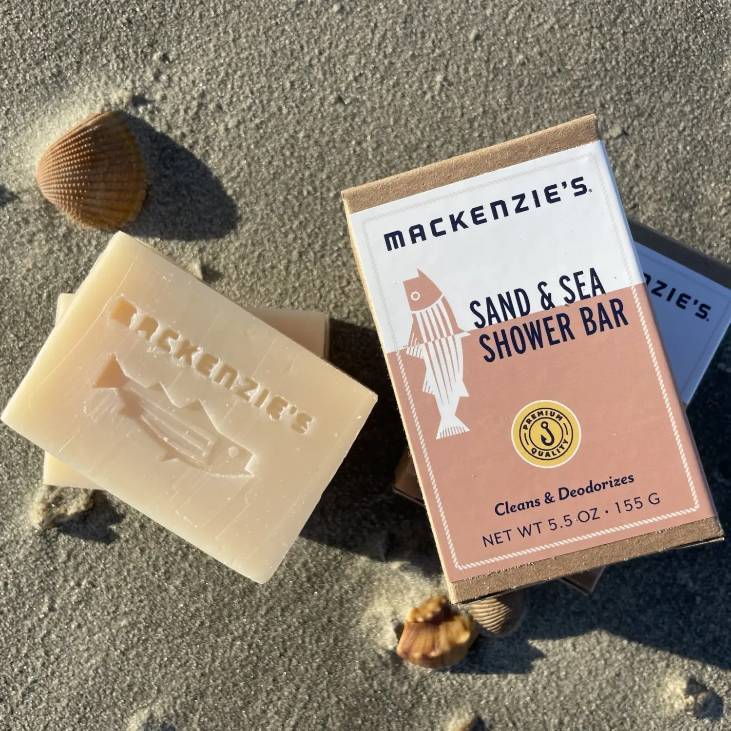 MacKenzie's Sand and Sea Shower Bar 5.5 oz