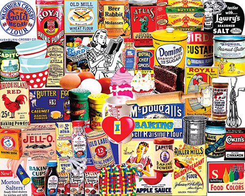 White Mountain I Love Baking Puzzle 1,000 pc