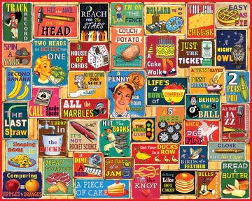 White Mountain Things We Say Puzzle 1,000 pc