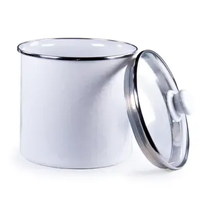 Solid White Canister
