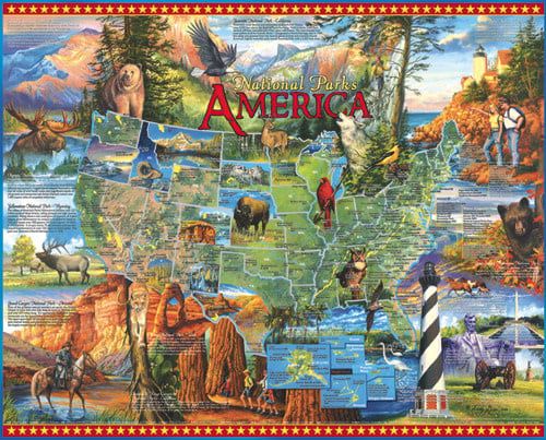 White Mountain National Parks Puzzle 1,000 pc
