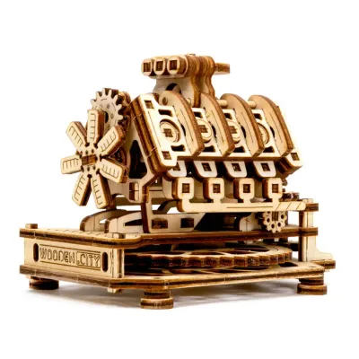 V8 Engine WoodenCity