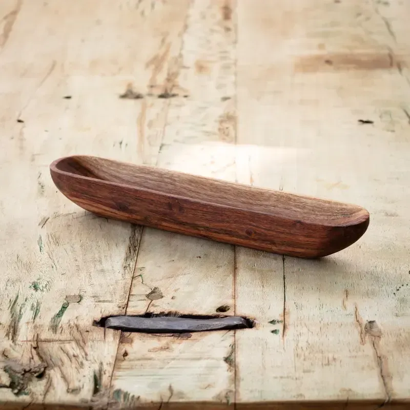 Wooden Olive Tray 11.81”