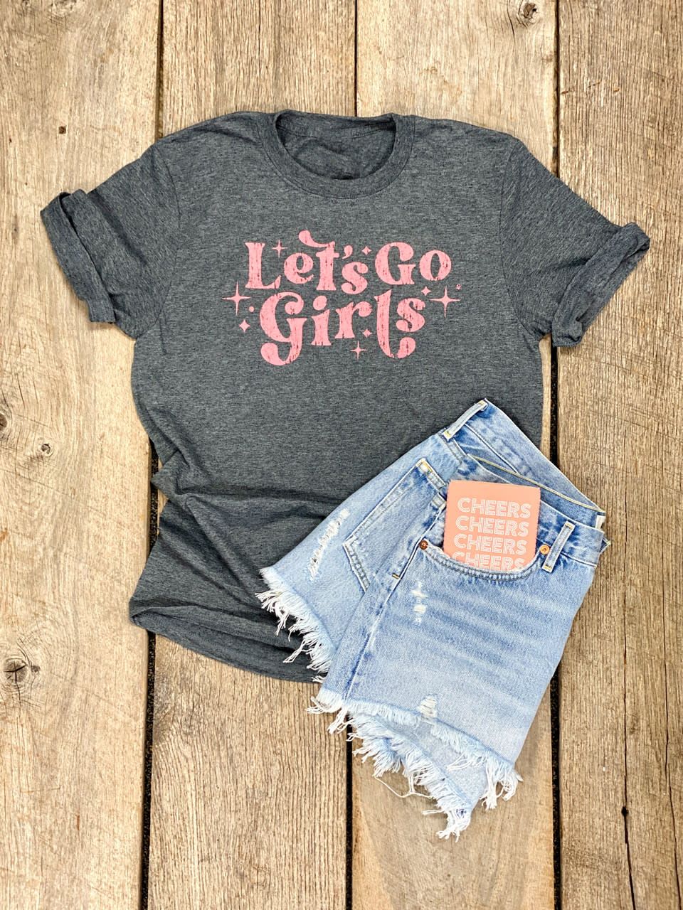 Let's Go Girls Tee, Size: S