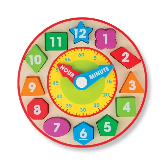 Melissa &amp; Doug Shape Sorting Clock
