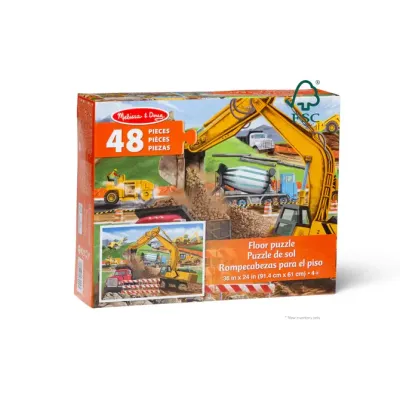 Melissa &amp; Doug Building Site 48pc Floor Puzzle