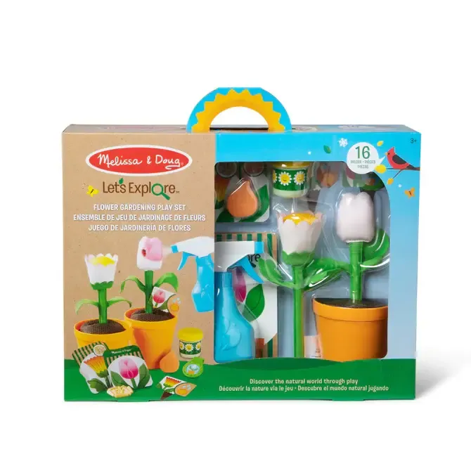 Melissa &amp; Doug Let's Explore Flower Gardening Play Set
