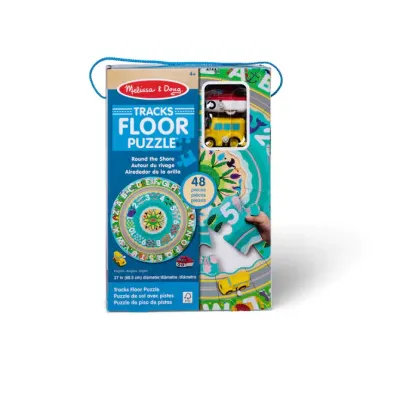 Melissa &amp; Doug Round the Shore Floor Puzzle &amp; Play Set