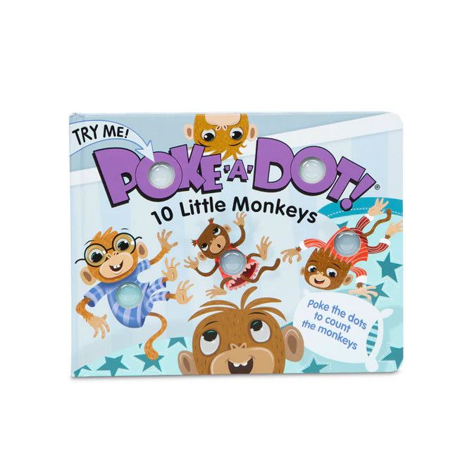 Melissa &amp; Doug Poke-A-Dot: 10 Little Monkeys