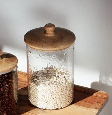Glass Canister 10”