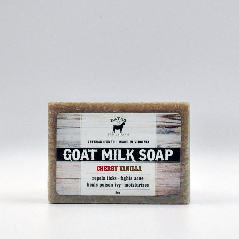 Bates Family Farm Goat Milk Soap Cherry Vanilla