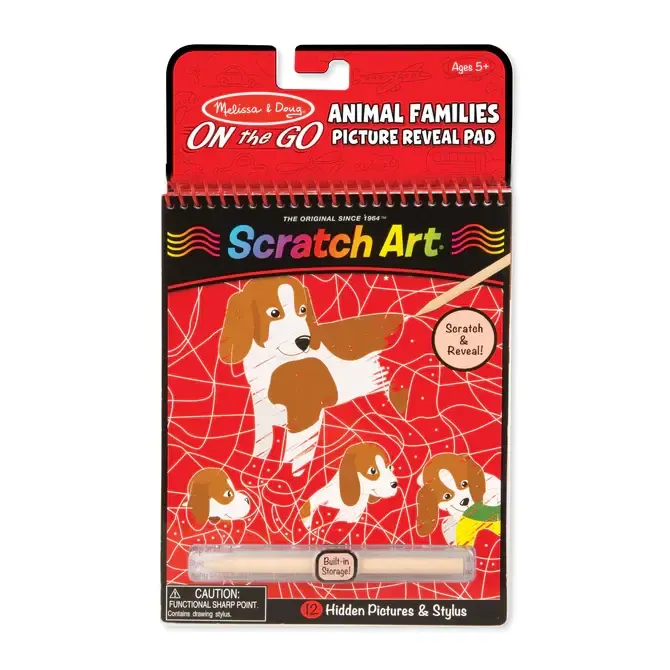 Melissa &amp; Doug Animal Families Hidden-Picture Pad