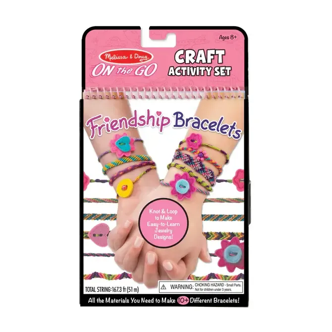 Melissa &amp; Doug On-the-Go Crafts - Friendship Bracelets