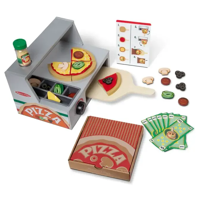 Melissa &amp; Doug Top &amp; Bake Pizza Counter