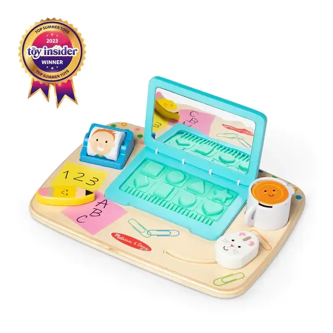 Melissa &amp; Doug Work &amp; Play Desktop Activity Board