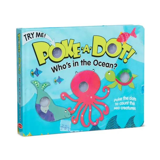 Melissa &amp; Doug Poke-A-Dot: Who's in the Ocean