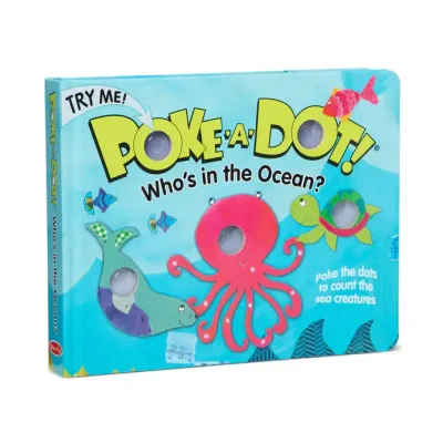 Melissa &amp; Doug Poke-A-Dot: Who's in the Ocean