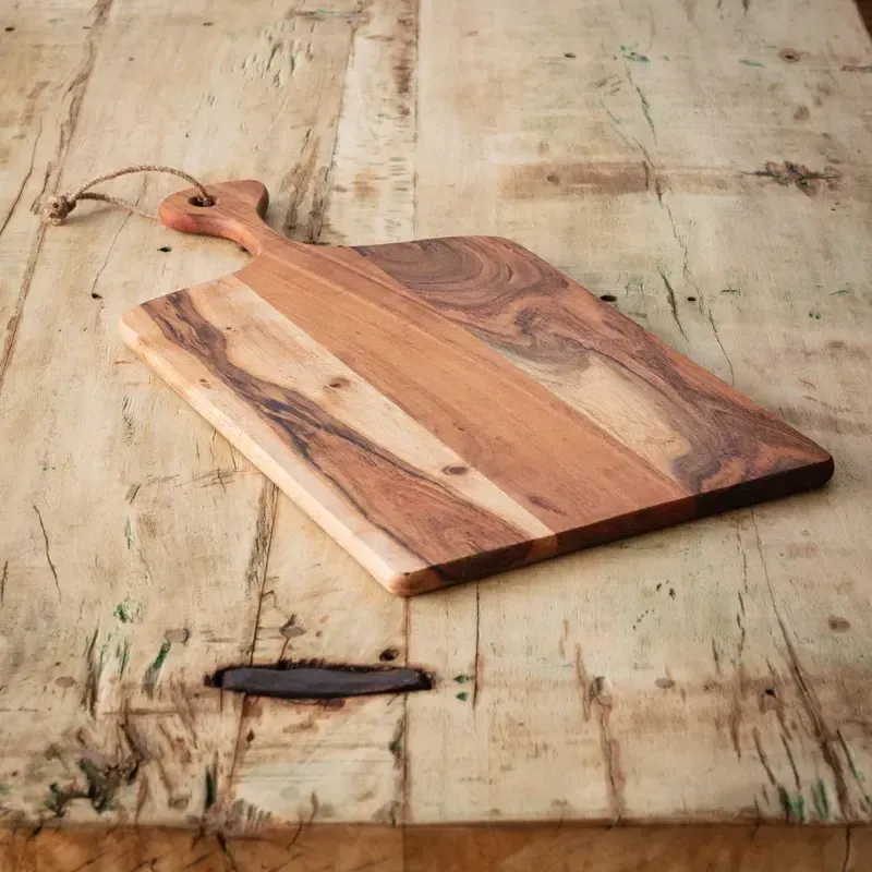 Wooden Live Edge Bread Board 11.81”