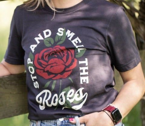 Stop and Smell the Roses, Size: SM