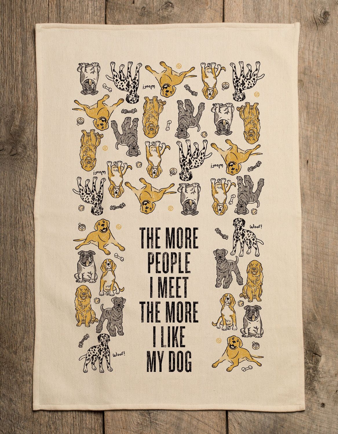 I Like my Dog Kitchen Towel
