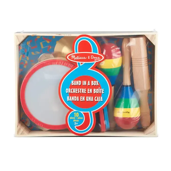 Melissa &amp; Doug Band-in-a-Box Clap! Clang! Tap!