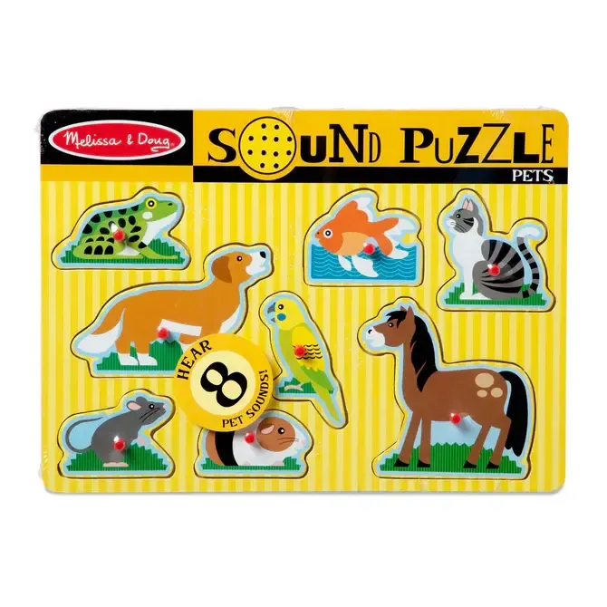 Melissa &amp; Doug Pets Sound Puzzle