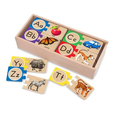 Melissa &amp; Doug Letter Puzzles
