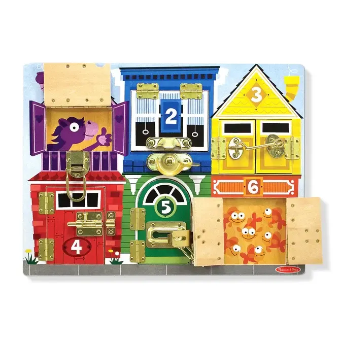 Melissa &amp; Doug Latches Board