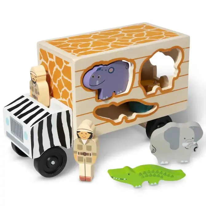 Melissa &amp; Doug Safari Animal Rescue Truck