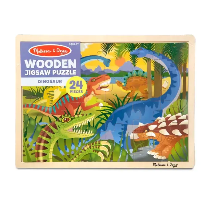 Melissa &amp; Doug Dinosaur Jigsaw (24pc)